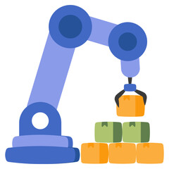Premium download icon of robot picking 

