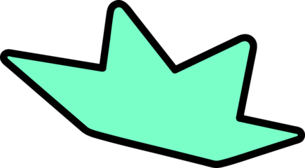 Groovy star illustration