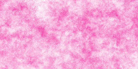 Fototapeta premium Pink color light ink effect shades gradient on textured paper. Colorful Watercolor art hand brush strokes paint isolated on white background.
