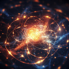 Atomic energy in quantum Generative AI photo