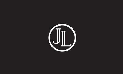 JL, LJ , J , L , Abstract Letters Logo Monogram	