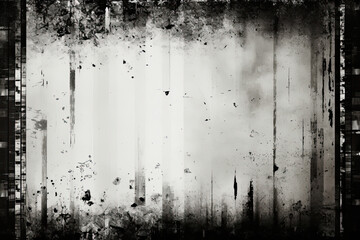 Distressed Film Overlay: Abstract Illustration For Backgrounds