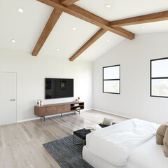 Luxury Home Interior with Beautiful Design and High Ceilings