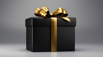 Elegant black gift box