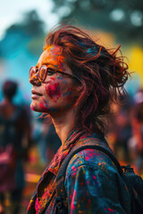 Obraz premium Holi Festival