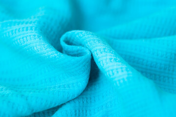 Abstract fabric texture in natural light color as a conceptual background. Texture of fabric made...