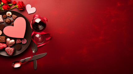 Fototapeta na wymiar Valentines Day background