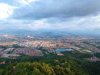 Fototapeta na wymiar Malaysia Ipoh Hill landscape