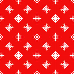 Christmas snowflakes seamless pattern for background, wallpaper, illustration, fabric, clothing
