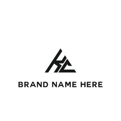 KC logo. K C design. White KC letter. KC, K C letter logo design. Initial letter KC linked circle uppercase monogram logo. K C letter logo vector design.	
