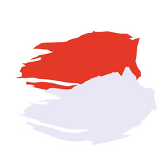 Indonesia flag frame 