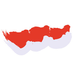 Fototapeta premium Indonesia flag frame 