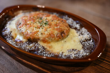 焼きハンバーグカレー