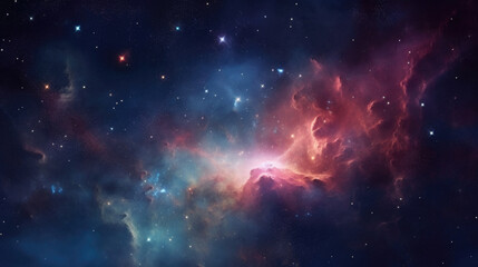 Deep space. Science fiction wallpaper. Beauty of deep space. Billions of galaxies in the universe...