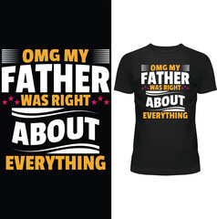 FATHERS DAY T SHIRT DESIGN, FATHER T SHIRT DESIGN, T SHIRT, EPS, VECTOR