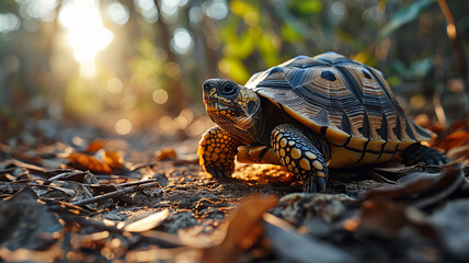 Ploughshare Tortoise in Madagascar
