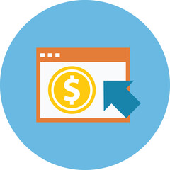 icon with symbol. seo icon png, digital marketing icon png, marketing icon vector. commerce, buying, selling, retailing, purchasing, exchange, vend and merchandise icon design.