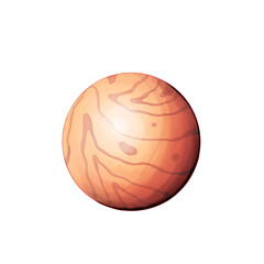 wooden ball watercolor