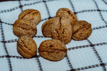 Close up of walnut, food nut