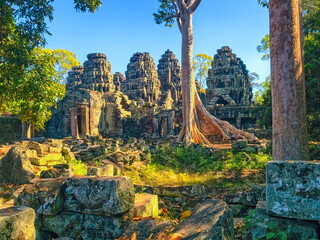 Banteay Kdei temple at Angkor Thom, Siem Reap, Cambodia