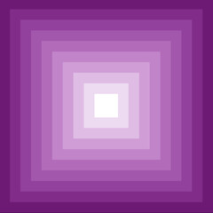 Illustration of Gradient Purple Colored Abstract 3D Multiple Square Frame