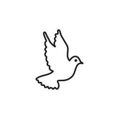 dove icon vector  globe earth  peace sign International peace day icon 