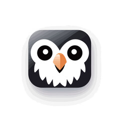 bird icon on a white background. vector illustration