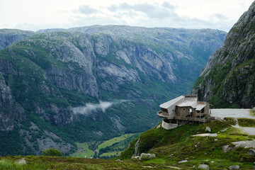 Fototapeta na wymiar landscape in the mountains in norway