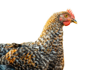 Chicken isolated on transparent background.