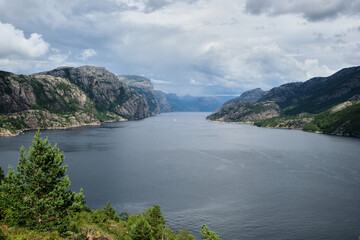 lake in the mountains