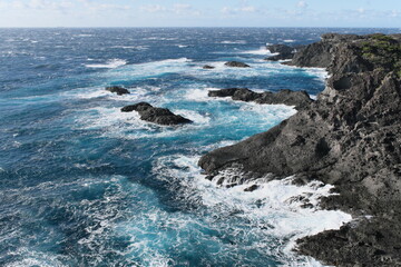 石廊崎から見える景色　静岡県南伊豆町　　The view from Ishirozaki Minami-Izu Town, Shizuoka Prefecture
