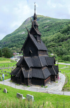 old wooden church of Borgund Stavkyrkje
