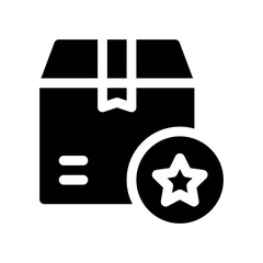 fragile glyph icon