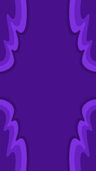 background purple color wave pattern frame. wallpaper for social media background template