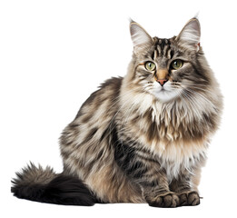 Fototapeta premium A Siberian cat