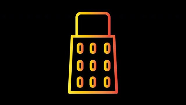 Grate Kitchen Tool Outline Icon