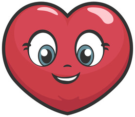 heart with a smile
