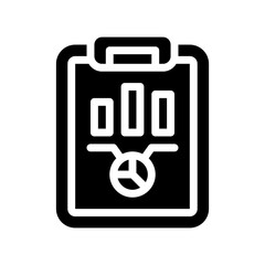 clipboard glyph icon