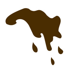 chocolate liquid splash