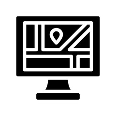map glyph icon
