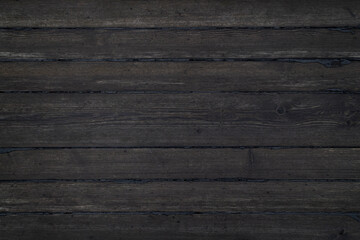 Front view of an old, weathered and aged wooden wall. Abstract full frame textured background, copy space.