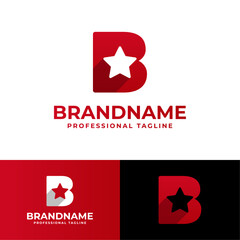 Letter B Star Logo, suitable for business related to Star with B initial. © Prayoga