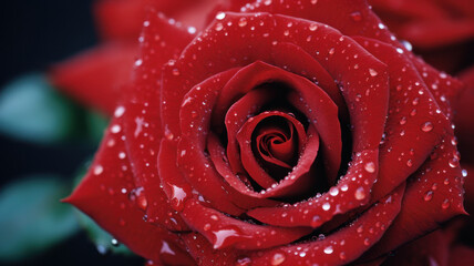 close up Rose flower