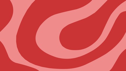 Groovy hippie 70s background, classic 90s wave style. Pink color abstract background. illustration