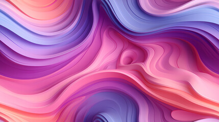 Obraz premium Abstract swirl wave seamless background pattern. Flow liquid lines design