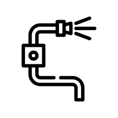 nozzle line icon