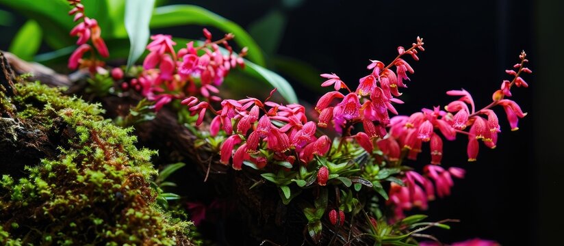 The mesembriantemo is a small plant with vibrant flowers and compact or hanging growth.