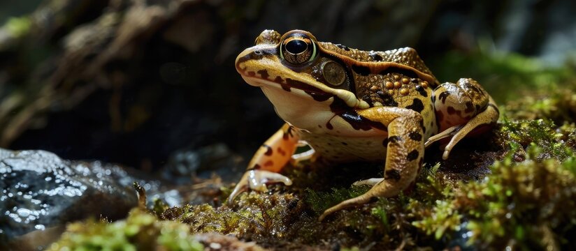 Iberian stream frog, alias the Iberian frog