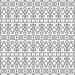 Abstract patterns.Abstract shapes from lines. Vector graphics for design, prints, decoration, cover, textile, digital wallpaper, web background, wrapping paper, clothing, fabric, packaging, cards.