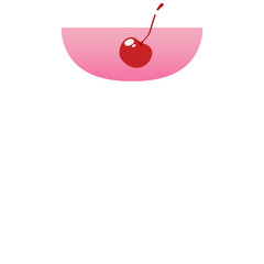 cocktail with cherry